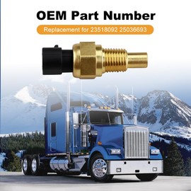 zayody Oil Water Temperature Sender Sensor Compatible with Detroit Diesel 53 71 92 149 Serie 60 Replacement for 23518092 25036693