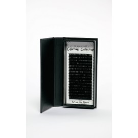 Lash Affair Couture Classic Eye-Lash Extensions, Long False Eyelashes Natural Look Lashes, Individual Professional Faux Black Eyelash Extensions, C Curl 12, 6mm-9mm