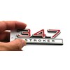 1pc 347 Liter 5.7 Stroker Engine Emblems Badge 3D Decals