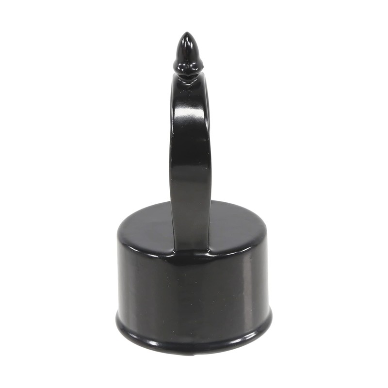 Plum Fittings Black Chain Link Fence Loop Caps 1 5/8"