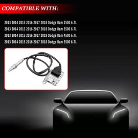 YINAVAGAD 68210084AA 5WK96742B Inlet NOx Sensor for Dodge Ram 2500/3500/4500/5500 6.7L Diesel 2013-2018, Upstream Inlet Nitrogen Oxide Sensor Replaces 4326873 904-6030 904-6011