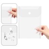 10 PCS Clear Envelope Pouch 7 X 5 Inch Clear