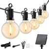 Minetom Solar Outdoor Lights - 108 FT Solar String Lights