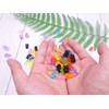 Smanzu 80 Pcs Candy Gummy Bear Charms Resin Bear Pendants