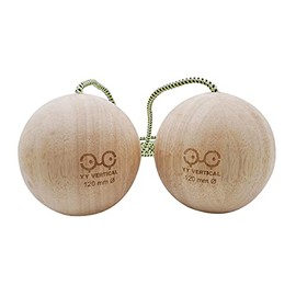 YY Vertical Climbing Balls 120 mm Brown Training Board and Device Size 120 mm Wood Colour