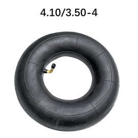 2 Pieces 4.10/3.50-4 Tyre Inner Tube Replacement Inner Tube for Hand Trolley, Wheelbarrow, Lawn Mower, Sack Truck Wheel