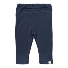 Engel Leggings da bambino in lana merino | 70% lana (kbT), 30% seta, Blu navy, 50/56 cm