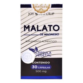 Malato Magnesio Joy Natura Cápsulas Sabor Suplemento Nutricional