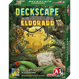 Abacus Spiele 38183 - Deckscape - The Secret of Eldorado, Escape Room Game, Card Game