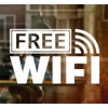 Wall4stickers Free WiFi Window Sign Vinyl Sticker Graphics Cafe Shop