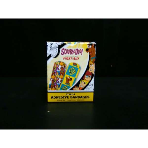 Scooby Doo Adhesive Bandage, ¾" x 3", 100/bx, 12 bx/cs