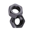 Nut M3 Black, Pack of 100 Threaded Hex Nuts Carbon