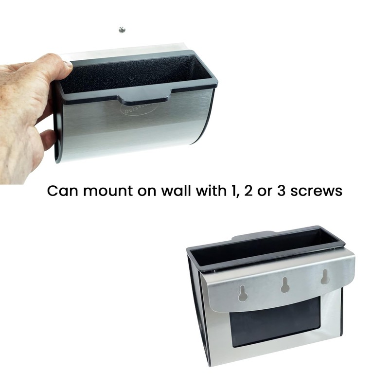 Cat Litter Scoop Caddy - Space-Saving, Wall-Mountable Litter Scoop Holder