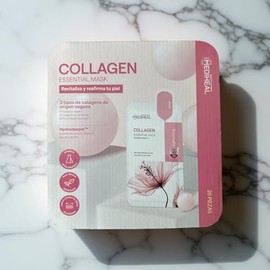 Mediheal Korean Sheet Mask - MAscarilla Facial Esencial de Colágeno 20 piezas. Lifting y Reafirmante para todos los tipos de piel