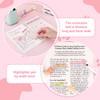 Partideal 9pcs Cute Cat Paw Stationery Set, Kawaii Cartoon Pencil
