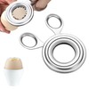 Egg Topper ｆor Boiled Eggs,1 Pcs Boiled Egg Cutter,Boiled Egg