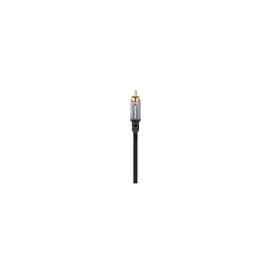 Monster Essentials Premium Subwoofer Cable Connector for Home Theaters and Cars, RCA Subwoofer Audio Cable, 13.1ft