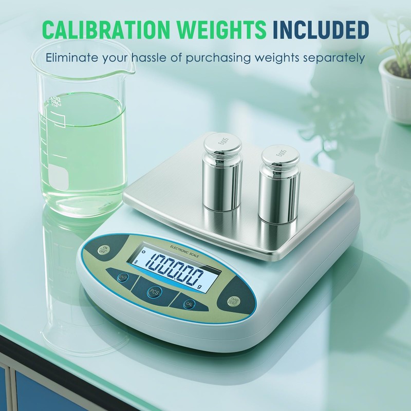 Antstone lab Scale 6000g x 0.01g Digital Gram Scale 0.01g