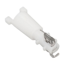 20pcs Nose Hair Cutter Replacement Head with Cleaning Brush, Steel Blades, Long Life, Travel Size, Choice for Men