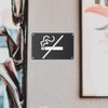 10Pcs Black Anodized Aluminum Engraving Blanks Name Signs for Diy