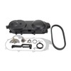 GOOFIT Transmission Cover Assembly with Start Gear Shaft Belt Replacement