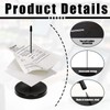 Pack of 2 note picks, receipt holder, note holder, stainless