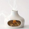 Aswalling Elegant Ceramic Burner with Chimney - Perfect for Meditation,
