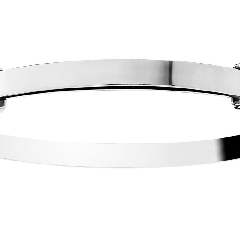 Old English Jewellers 925 Sterling Silver Plain Ladies Expanding Bangle