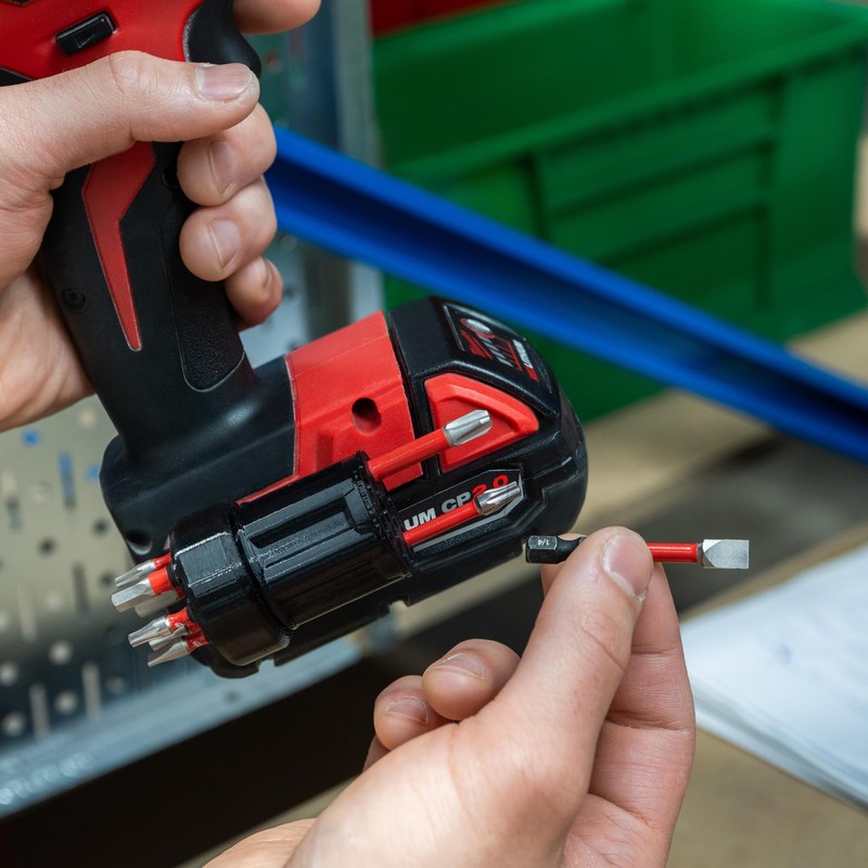 Atlas M18 Hex Bit Holder for Milwaukee Impacts Drivers -