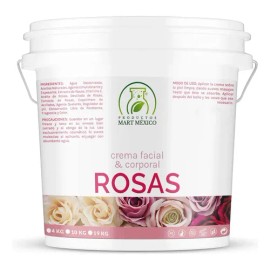 Crema Corporal & Facial De Rosas 10 Kilos