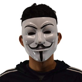 Men's Captain Spooky Plastic Mask