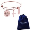 REEBOOO Christian Pulsera Faith Pulsera Deja Que tu FE Sea