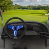 LOSCHEN Golf Cart Steering Wheel Universal Design for Club Car
