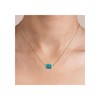 Aliyoham Boho Turquoise Necklace for Women - Natural Stone Pendant