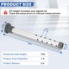 Shower Bench Vertical Extension Kit for Bath Tub Shower Seat,