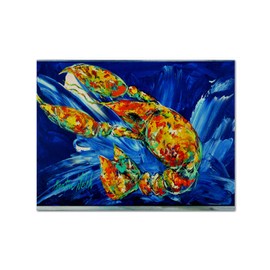 Caroline's Treasures MW1228PLMT Not Your Plano Crawfish Fabric Placemat, Multicolor