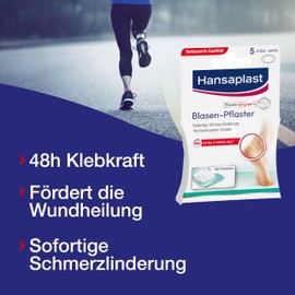 Hansaplast SOS Blister Plasters Pack (2 Packs of 5 (Large))