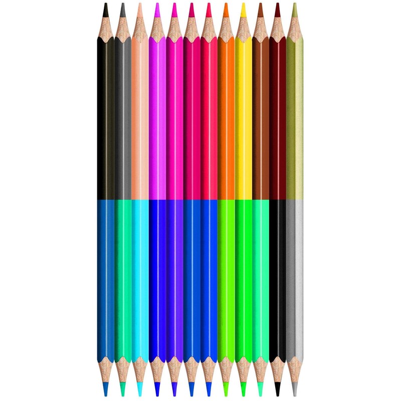 Maped 33 Piece Colouring Set (Includes Brush Felt Tips, Fineliner