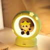 Moon and Panda Rechargeable Night Light, Safe PVC and ABS
