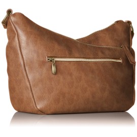 Legato Largo LU-H0906 Shoulder Bag, 3 Openings, Multi-Storage Shoulder Bag, Camel