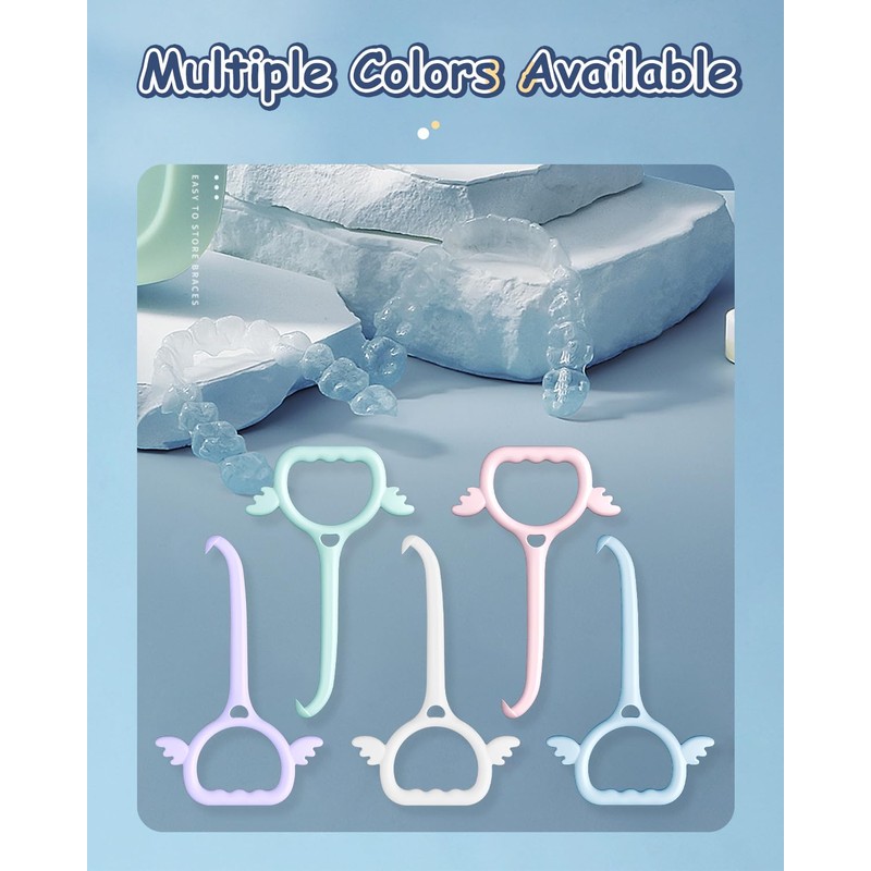 SENCCO Clear Aligner Removal Tool, Cute Retainer Remover Tool Compatible