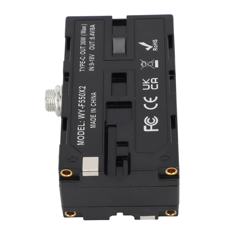 Dummy Battery NP F970 F750 F570 F550 DC Coupler Continuous