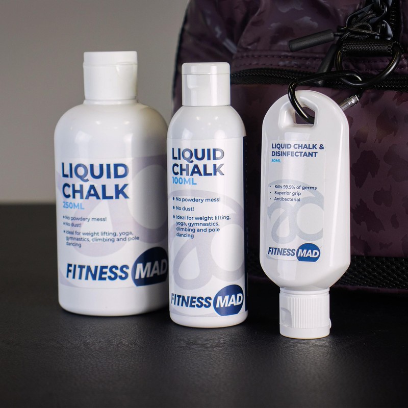 Fitness Mad LIQUID CHALK, Extra Strength & Sweat Free Hand,