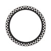 Black and White Checkered Racing Flag Checkerboard Square Grid Car