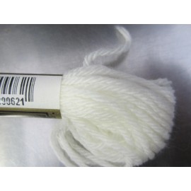 Anchor Orchidee Fine Wool Crewel Embroidery, Petit Point Yarn White #2800