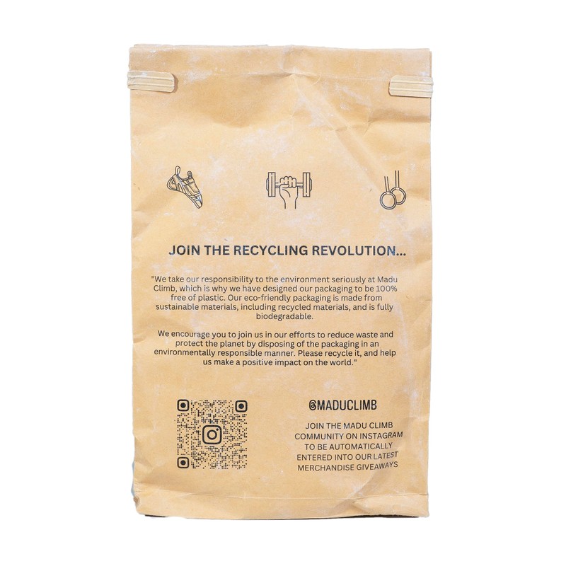 Rock Climbing Chalk 100% Magnesium Carbonate 9oz in Eco-Friendly Biodegradable