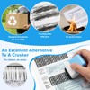2 Pack Identity Theft Protection Roller Stamp, Stamps for Mailing