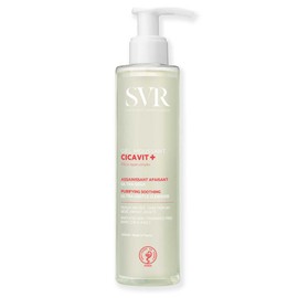 SVR - Cicavit+ Gel Moussant - Ultra Gentle Soothing Cleanser - For Irritated, Damaged, Weakened Skin - Fragrance-Free, Soap Free, 89% Natural Origin - 200ml