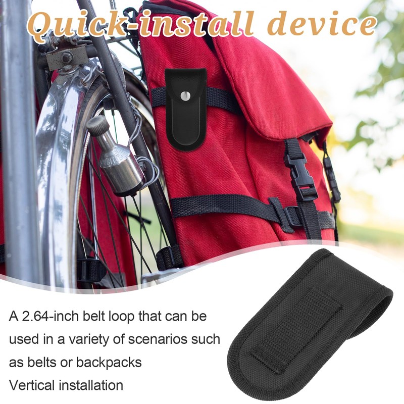 2 Packs Nylon Pocket Knife Sheath, Folding Knife Sheath, 4''