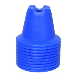 Cawila ACADEMY Mini Pylons, Set of 10, One Size, Blue, Without Gender